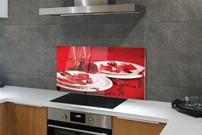 Panel nad Blat Kuchenny Róża, Serca i Kieliszki