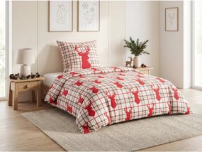 PrzytulneMieszkanie.pl PrzytulneMieszkanie.pl Pościel z bawełny Renforcé KITZBUHL wzorzysta Rozmiar pościeli: 80 x 80 cm | 135 x 200 cm