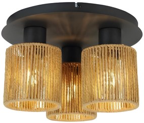 LAMPA SUFITOWA WISZĄCA APP1819-3CPR BLACK