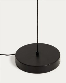 Czarna lampa stojąca LED (wysokość 300 cm) Bow – Kave Home