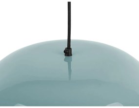 Miętowa lampa wisząca z metalowym kloszem ø 40 cm Dome – Leitmotiv