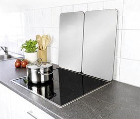 Szklane płyty na kuchenkę SILVER, 2 sztuki, WENKO
