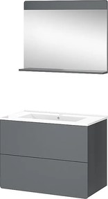 Zestaw mebli łazienkowych szary 80x46x59.3 izan