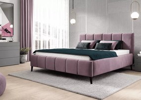 Łóżko tapicerowane Rivaso 140x200 160x200 180x200 nowoczesne dwuosobowe małżeńskie do sypialni