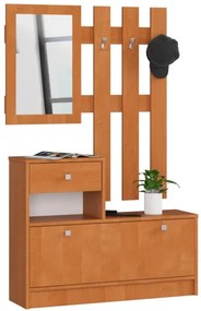 Zestaw mebli do przedpokoju w kolorze olchy F5-L21