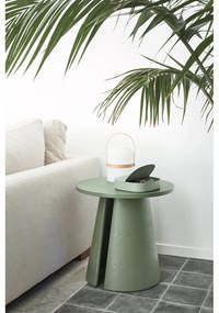 Zielony stolik Teulat Cep, ø 50 cm