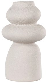 Kremowy kamionkowy wazon (wysokość 26,5 cm) – House Nordic