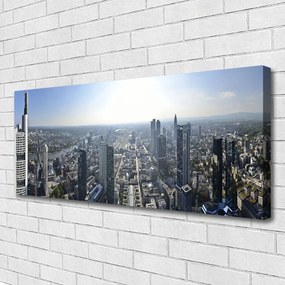 Obraz na płótnie Rytm Miejskiej Zabudowy