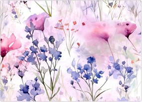 Obraz - Akwarelowa łąka (70x50 cm)