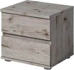 Szafka Nocna HEIMOR 46,4 cm Stolik Nocny do Sypialni, Dąb wellington