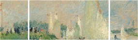Obraz - Auguste Renoir, Regatta at Argenteuil, reprodukcje (170x50 cm)