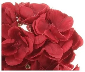 Sztuczny bukiet goździków czerwonych, 25 x 25 x 40cm