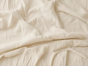 PrzytulneMieszkanie.pl PrzytulneMieszkanie.pl Pościel muślinowa PURELY kremowa Rozmiar pościeli: 2 szt 80 x 80 cm | 200 x 200 cm