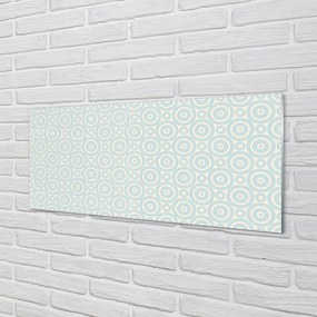 Szklany Panel Geometryczne Koła