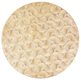 Mata stołowa w kolorze złota Tiseco Home Studio, ⌀ 38 cm