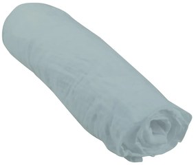 Muślinowe prześcieradło dziecięce do łóżeczka z gumką 60x120 cm – Bébé Douceur