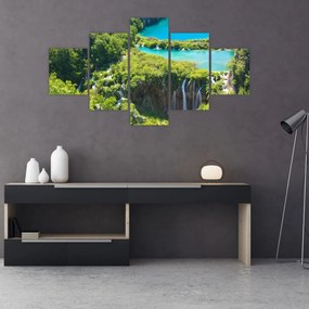 Obraz - Wodospady (125x70 cm)
