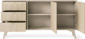 Komoda FORESTA 158 cm do Salonu Sypialni Odcienie beżu
