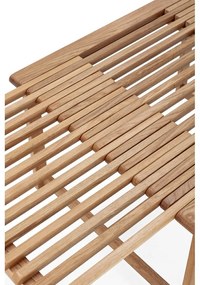 Stolik z litego drewna dębowego w naturalnym kolorze 60x70 cm Unai – MOME