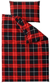 PrzytulneMieszkanie.pl PrzytulneMieszkanie.pl Pościel z mikropluszu ALBURY czerwona Rozmiar pościeli: 70 x 90 cm | 140 x 220 cm