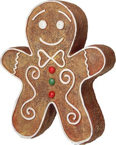 Figurka dekoracyjna Gingerbread Man I 25x7x30 cm