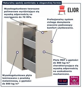 Kaszmirowa dolna szafka łazienkowa cargo N7-E84