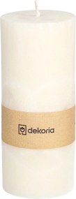 Świeca zapachowa palmowa walec White