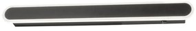 Czarny kinkiet LED Stretto – Fischer &amp; Honsel