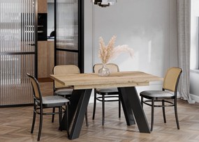 Stół w stylu industrialnym Como rozkładany od 130 do 210 cm