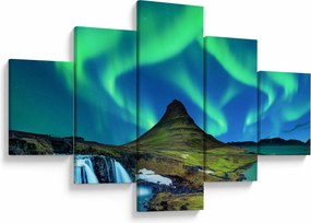 Obraz - Kirkjufell, Islandia (125x70 cm)