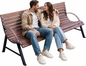 Retro Ławka Do Ogrodu 200 Cm B1-E31