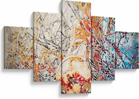 Obraz - Mozaikowa abstrakcja (125x70 cm)