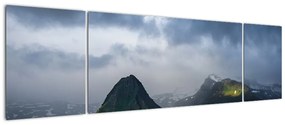 Obraz gór (170x50 cm)