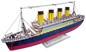 Woodcraft - Drewniane 3D puzzle Titanic