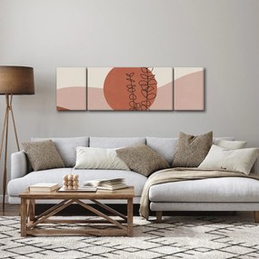 Obraz - Boho leaves N⁰1 (170x50 cm)