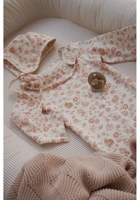 Beżowy dzianinowy koc dziecięcy z bawełny organicznej 80x100 cm Almond – Cam Cam Copenhagen