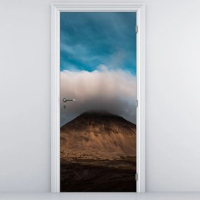 Fototapeta na drzwi - Chmura nad szczytem (95x205cm)