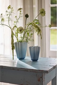 Jasnoniebieski ceramiczny wazon (wysokość 20,5 cm) Hammershøi – Kähler Design