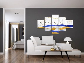 Obraz - Złote Góry (125x70 cm)