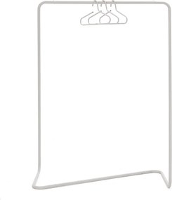 Szarobrązowy stalowy stojak na ubrania 118x160x57 cm Hang-On – Spinder Design