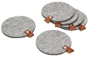 Podkładki Felt 6 szt. grey