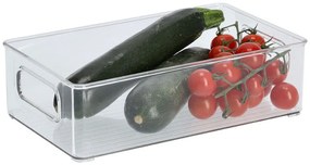 Transparentny organizer z plastiku, 25,5 x 15 x 7,6 cm