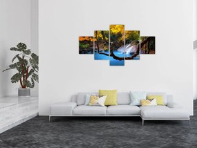 Obraz - Wodospady w Azji (125x70 cm)