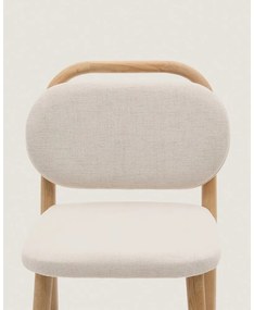 Beżowy hoker (wysokość siedziska 66 cm) Helda – Kave Home