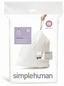 Simplehuman Worki do kosza na śmieci M 45 l, 20 szt.