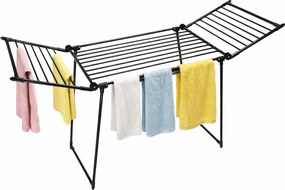 Czarna stojąca suszarka na pranie M8-S54