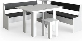 Corner Bank Group biały 180x180x80 roman