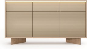Komoda RIGATO 153,9 cm do Salonu Sypialni Odcienie beżu