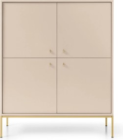 Komoda MONDO 104 cm do Salonu Sypialni Odcienie beżu