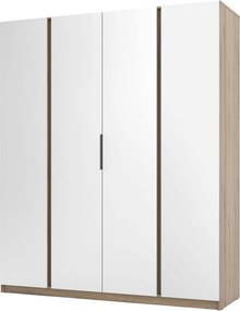 Szafa CAGLIARI - Dąb evoke coast / Bez szuflad / 4 lustra